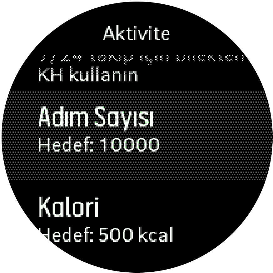 Activity Goals Trainer