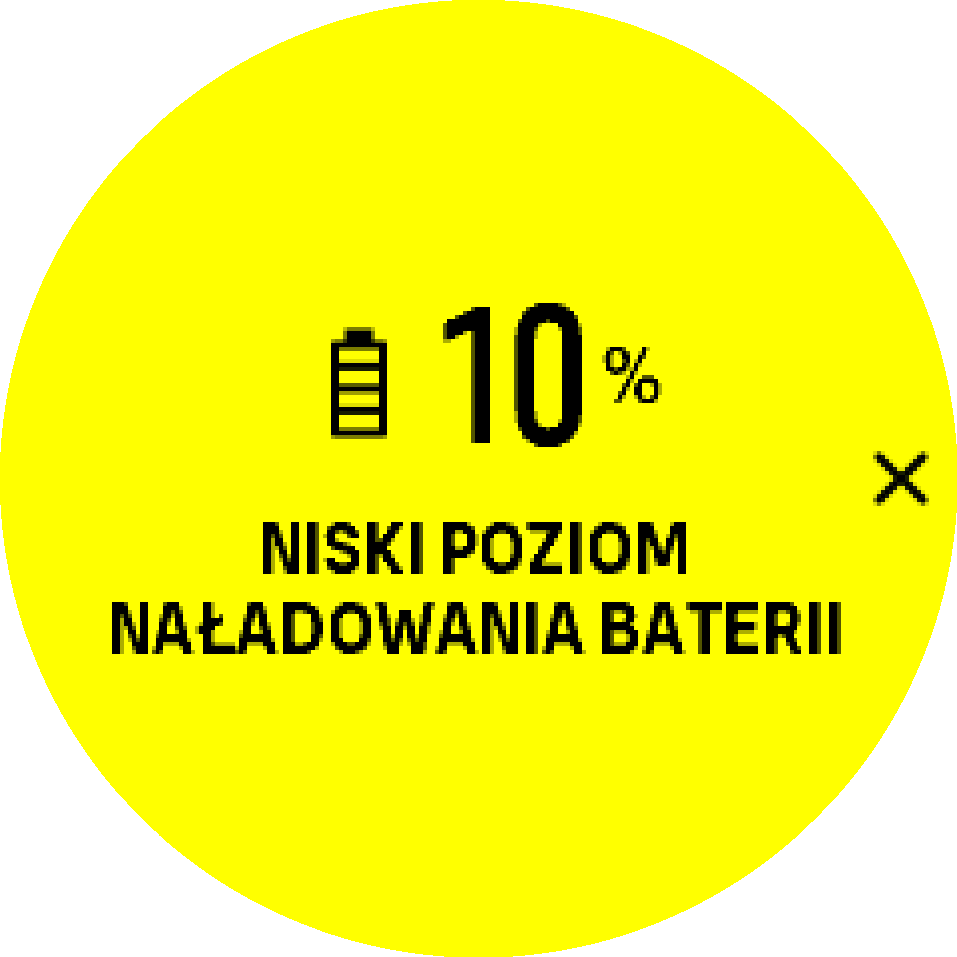 Battery Warning S9PP