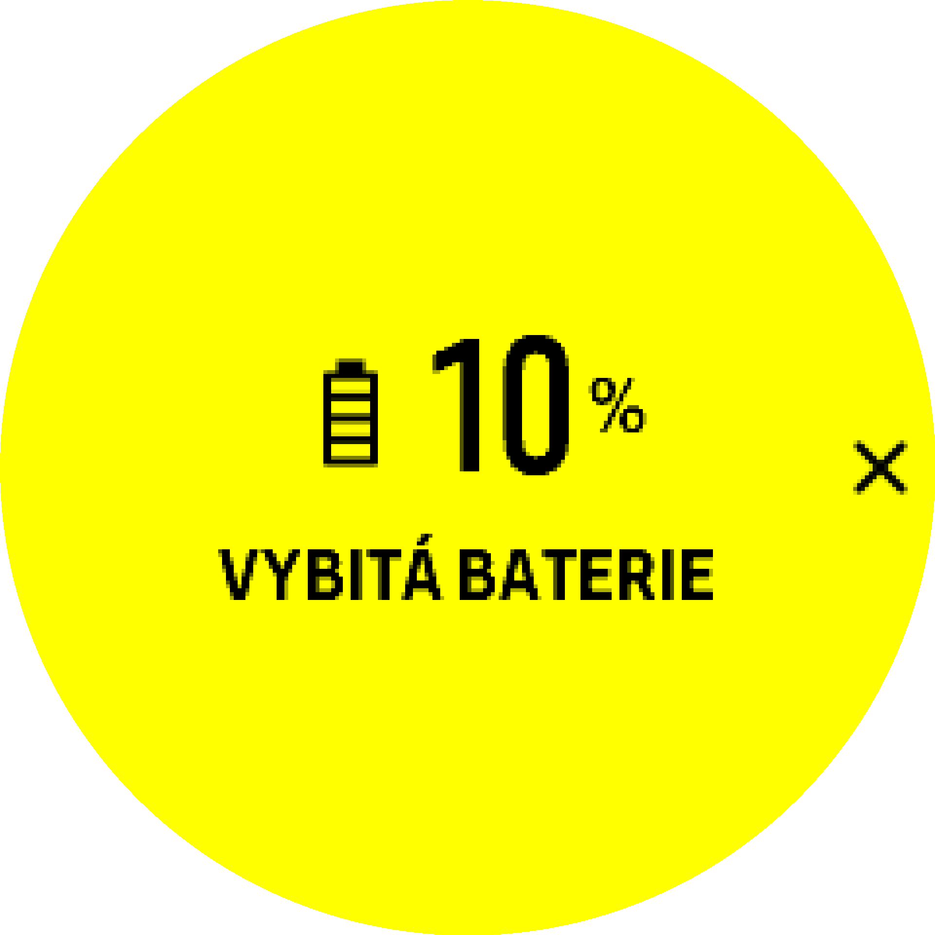 Battery Warning S9PP