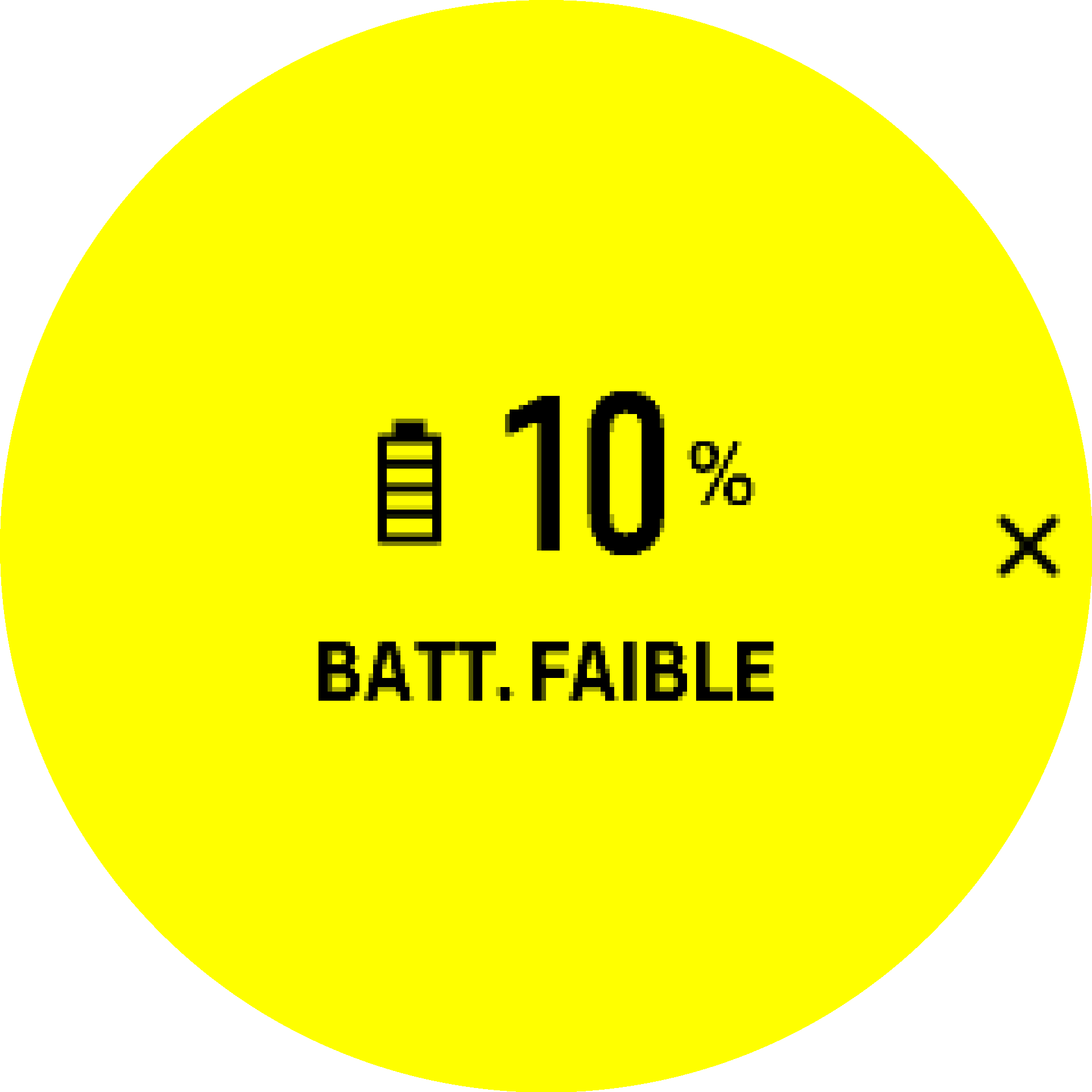 Battery Warning S9PP