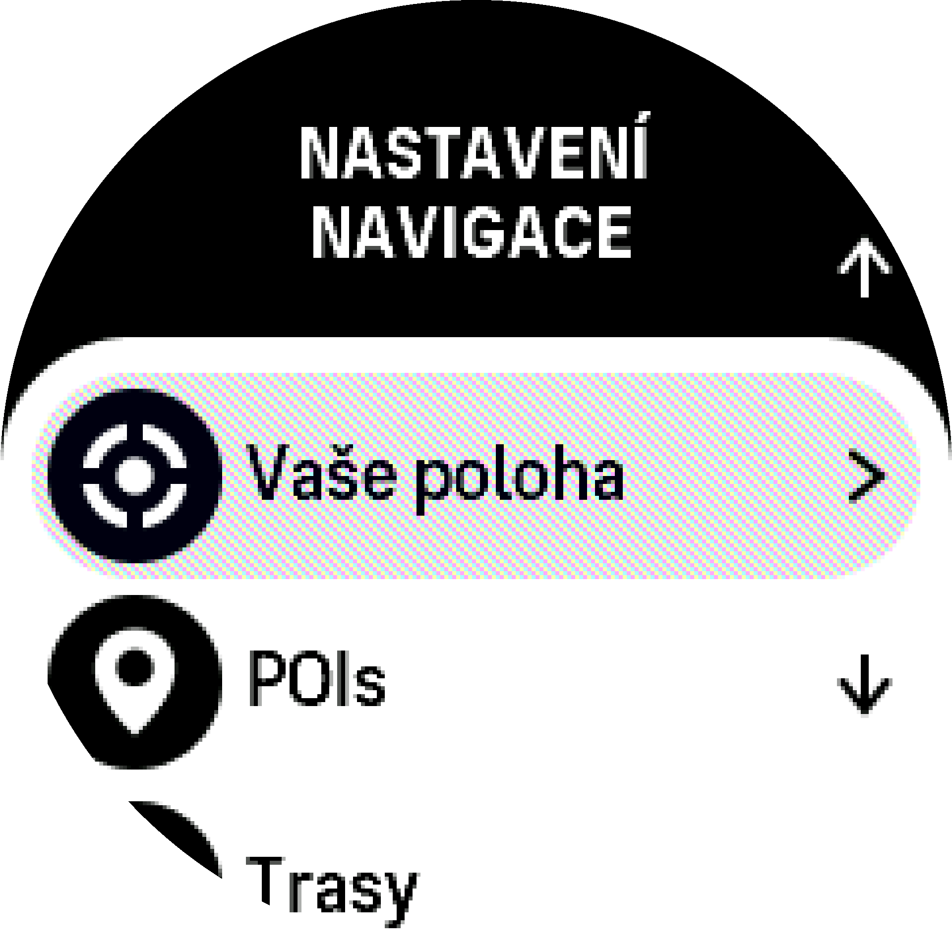 možnosti navigace S9PP
