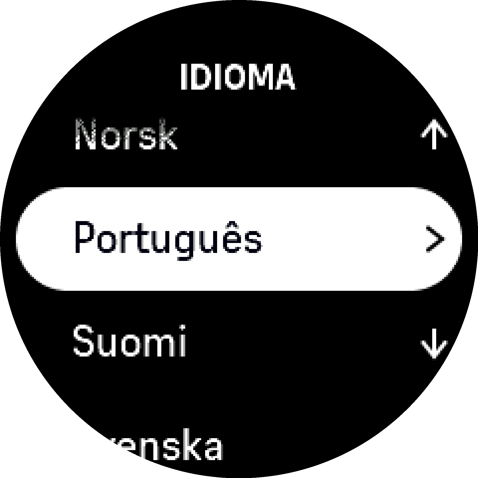 Definir idioma S9PP