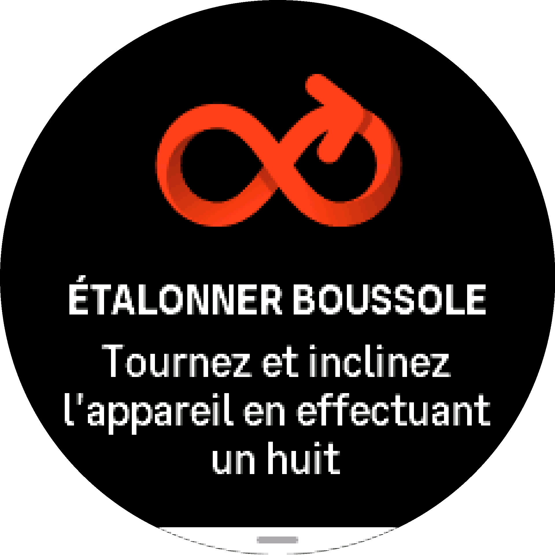 étalonner la boussole S9PP