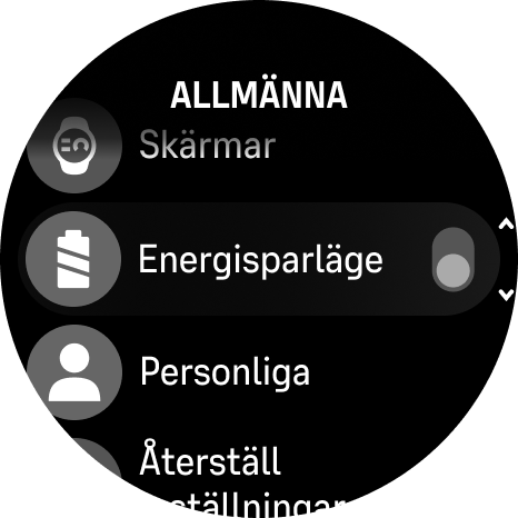 energisparläge Phoenix