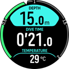 alarma ng lalim 15m