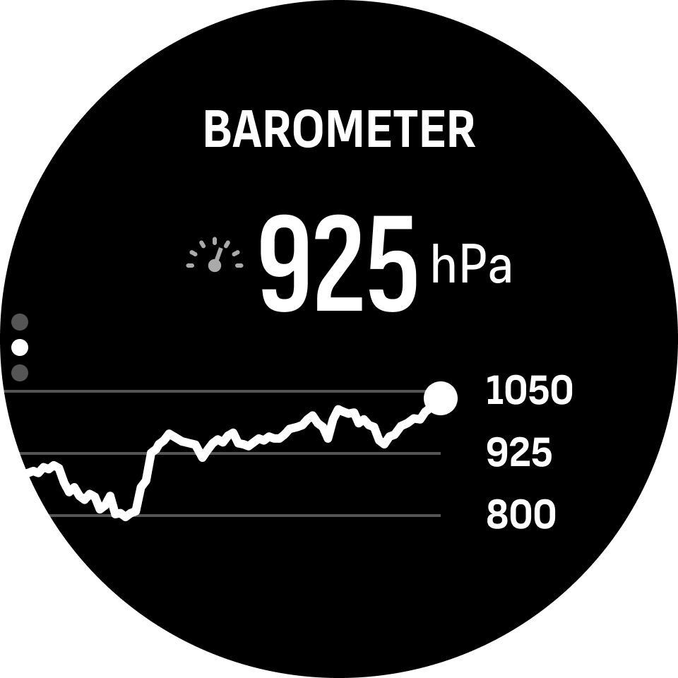 Suunto Vertical Widgets Outdoor insights
