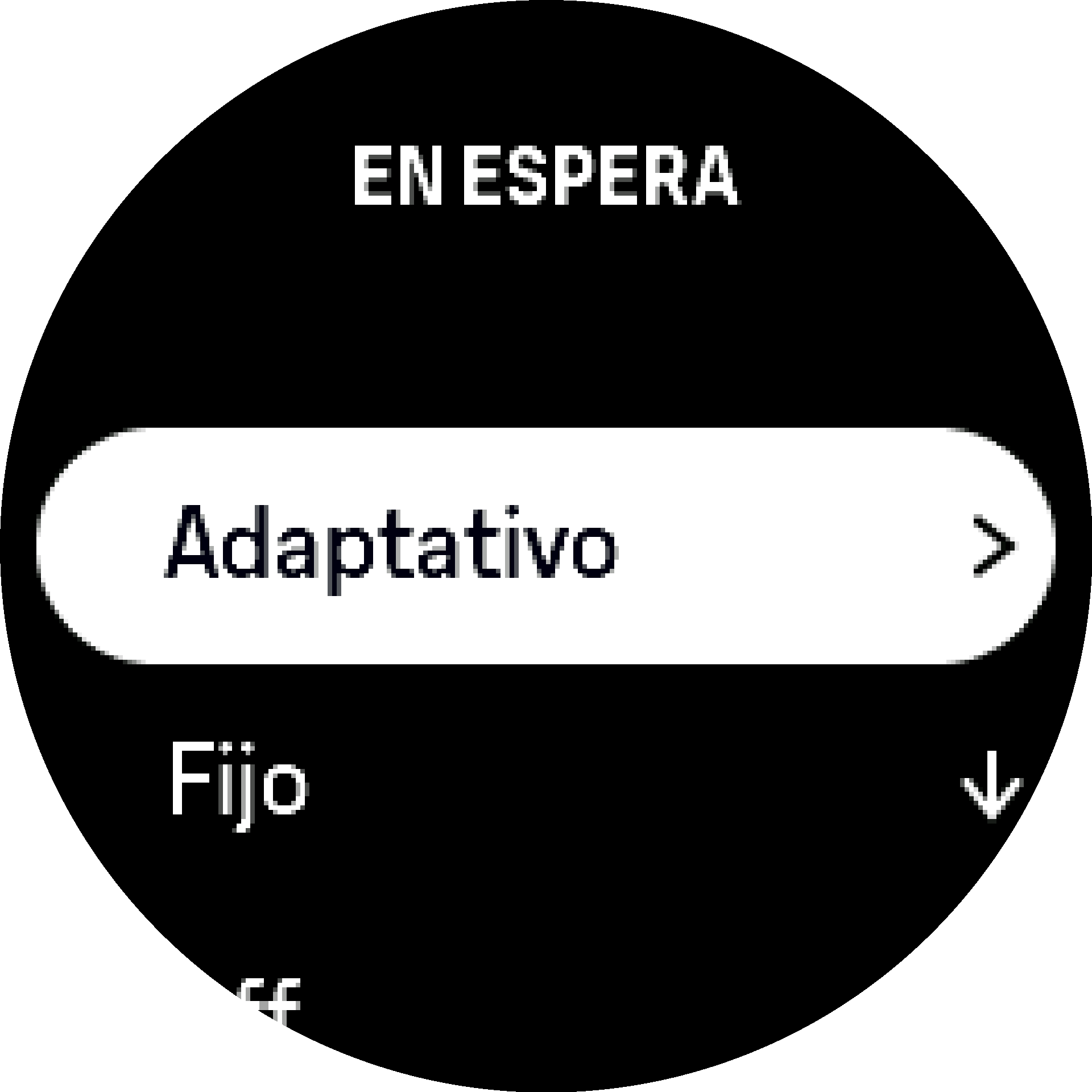 Ajustes de la luz de fondo S9PP