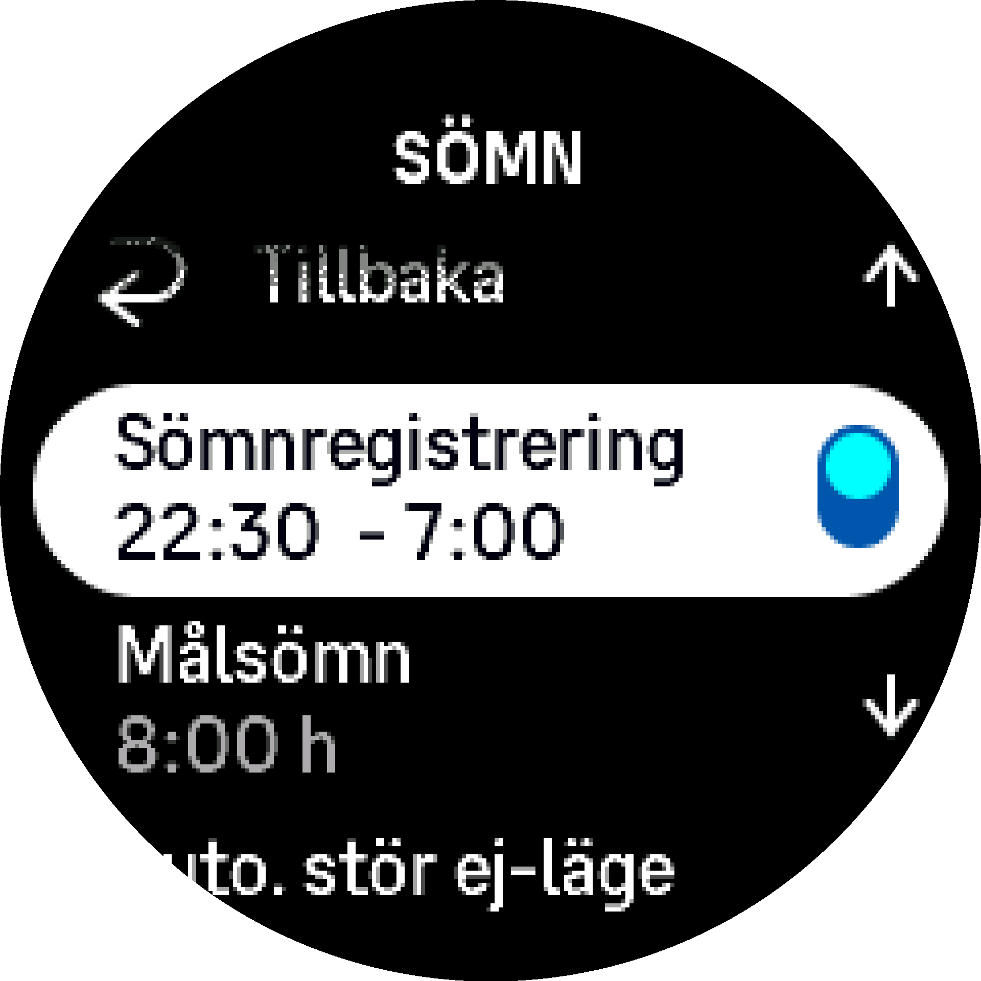 Sömnspårning