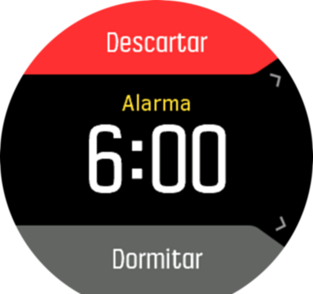 Alarm dismiss snooze