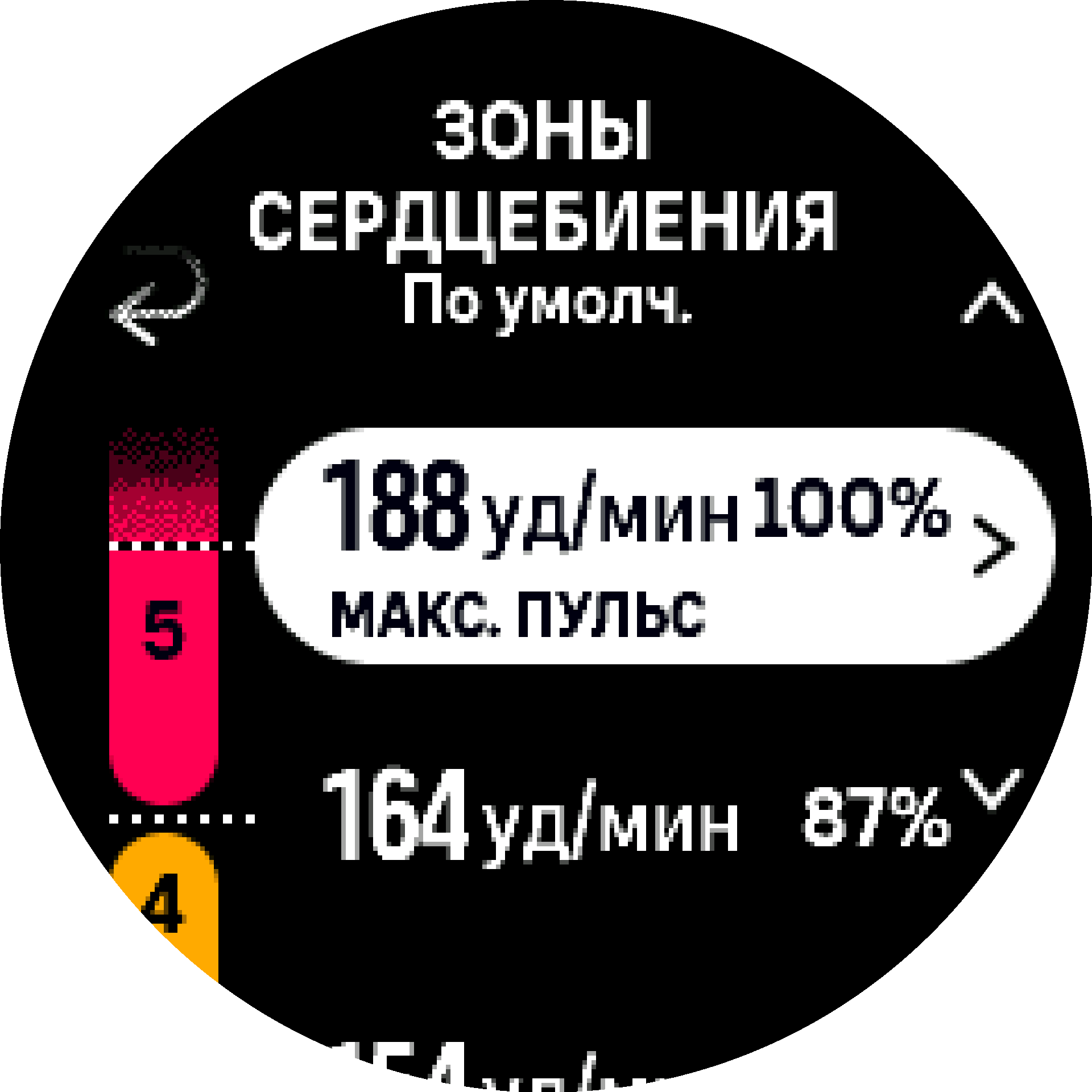 Макс. ЧСС по умолчанию S9PP