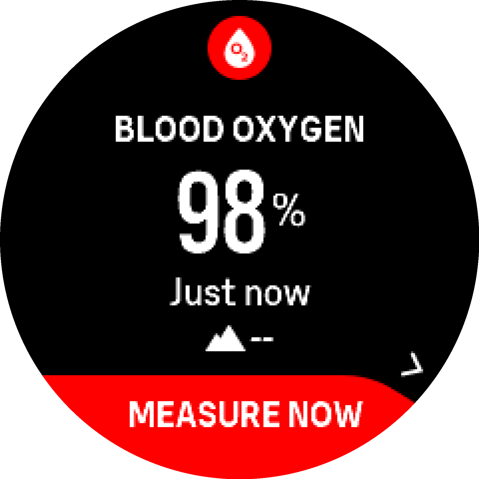 Blood Oxygen Widget