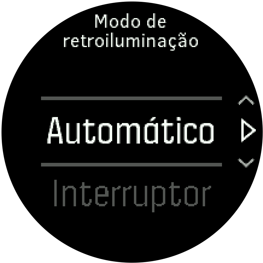 Modo de retroiluminação