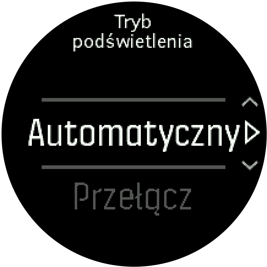 Tryb podświetlenia
