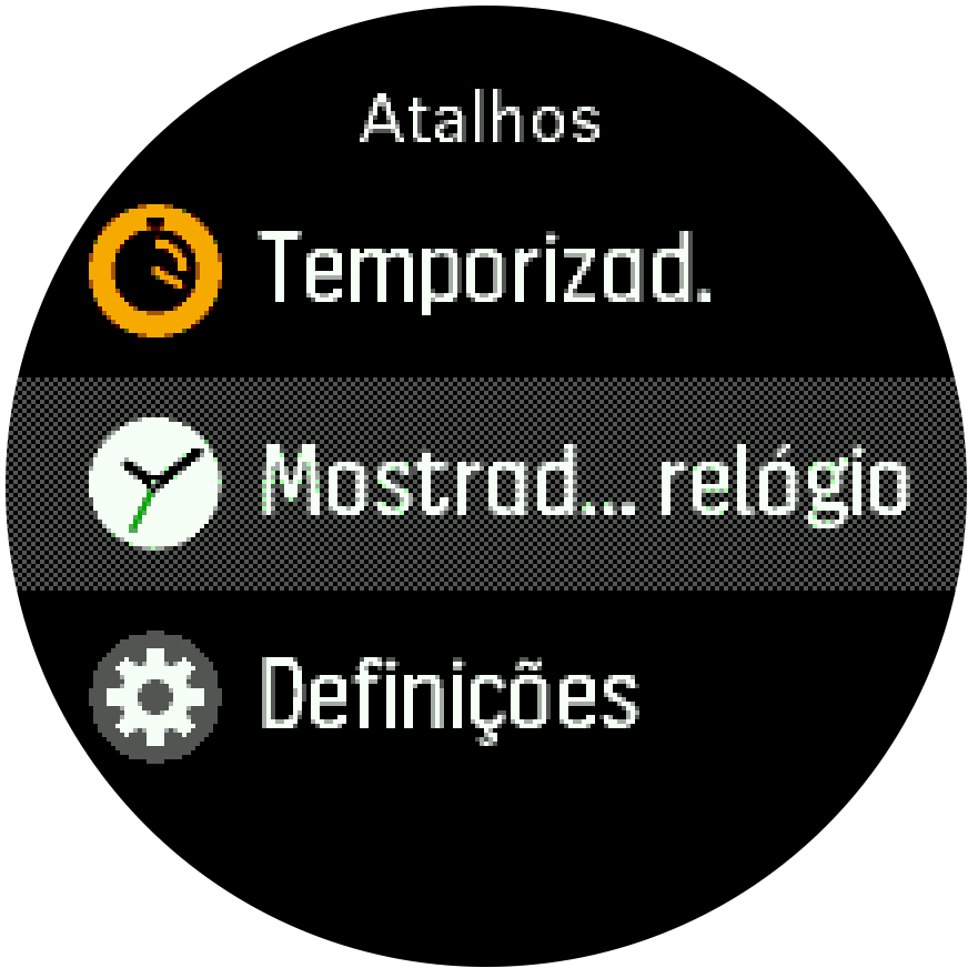 Menu em contexto