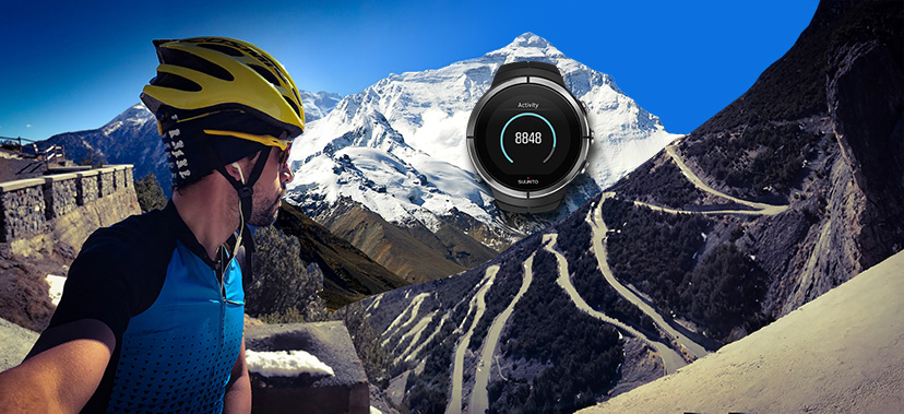L'ultracyclist Suunto Omar Di Felice tenta l'Everesting per beneficenza in favore di Amatrice