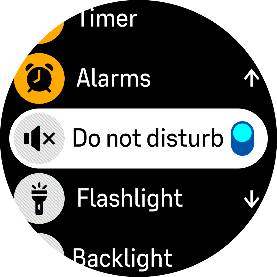 Settings Do Not Disturb