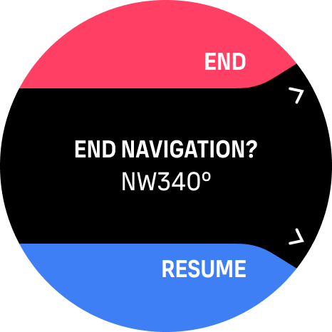 end navigation
