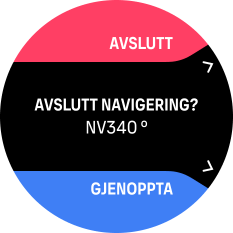 end navigation