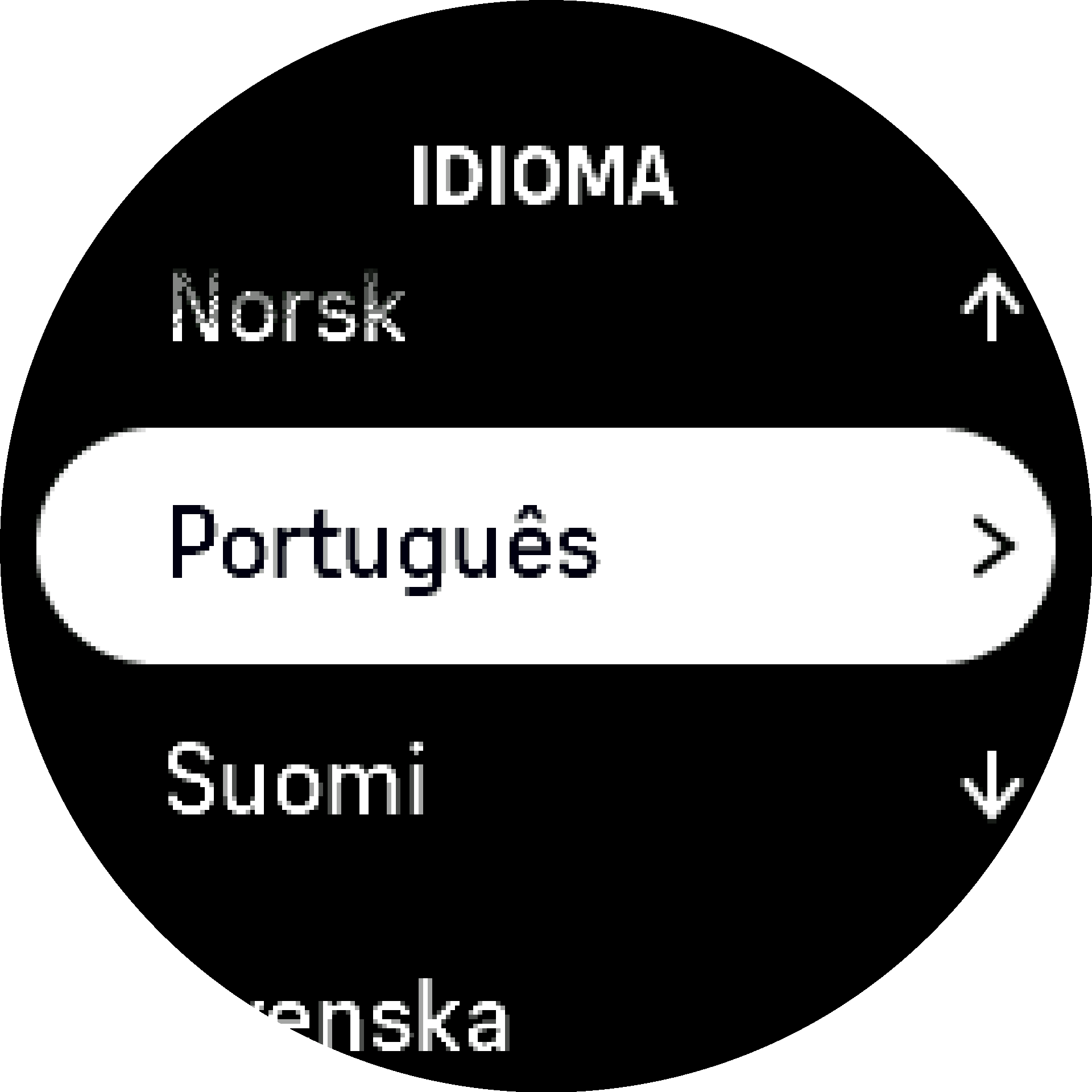 Definir idioma S9PP