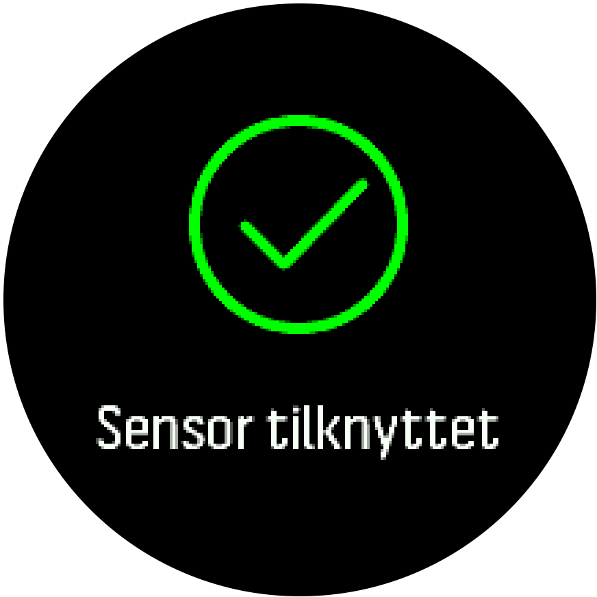 Sensor tilknyttet Trainer