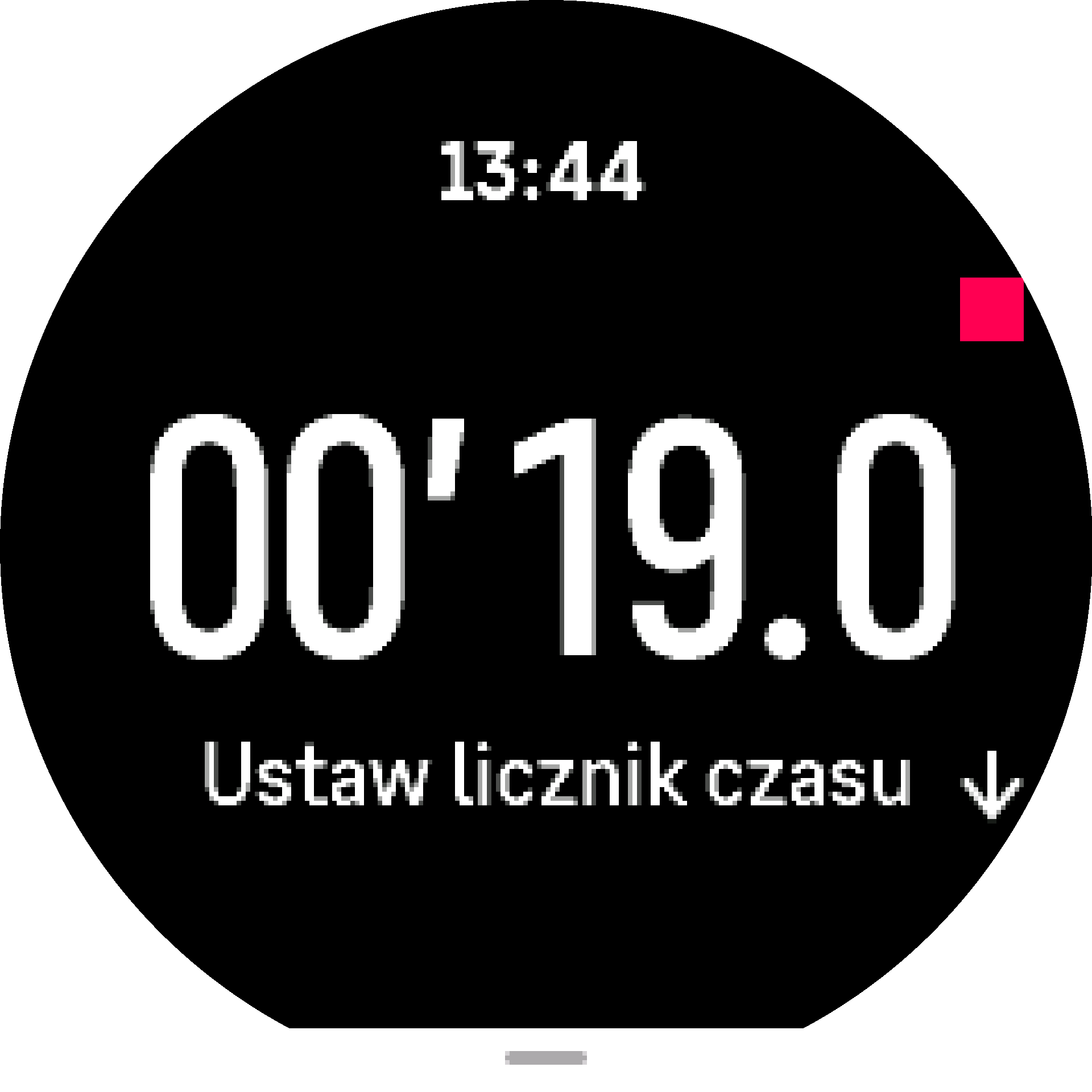 Widget Penghitung Waktu Stopwatch