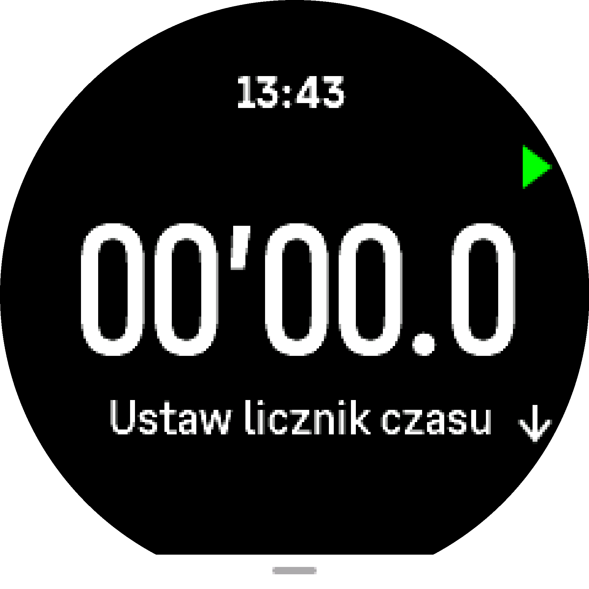 Widget časovača