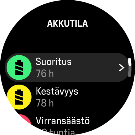 battery mode