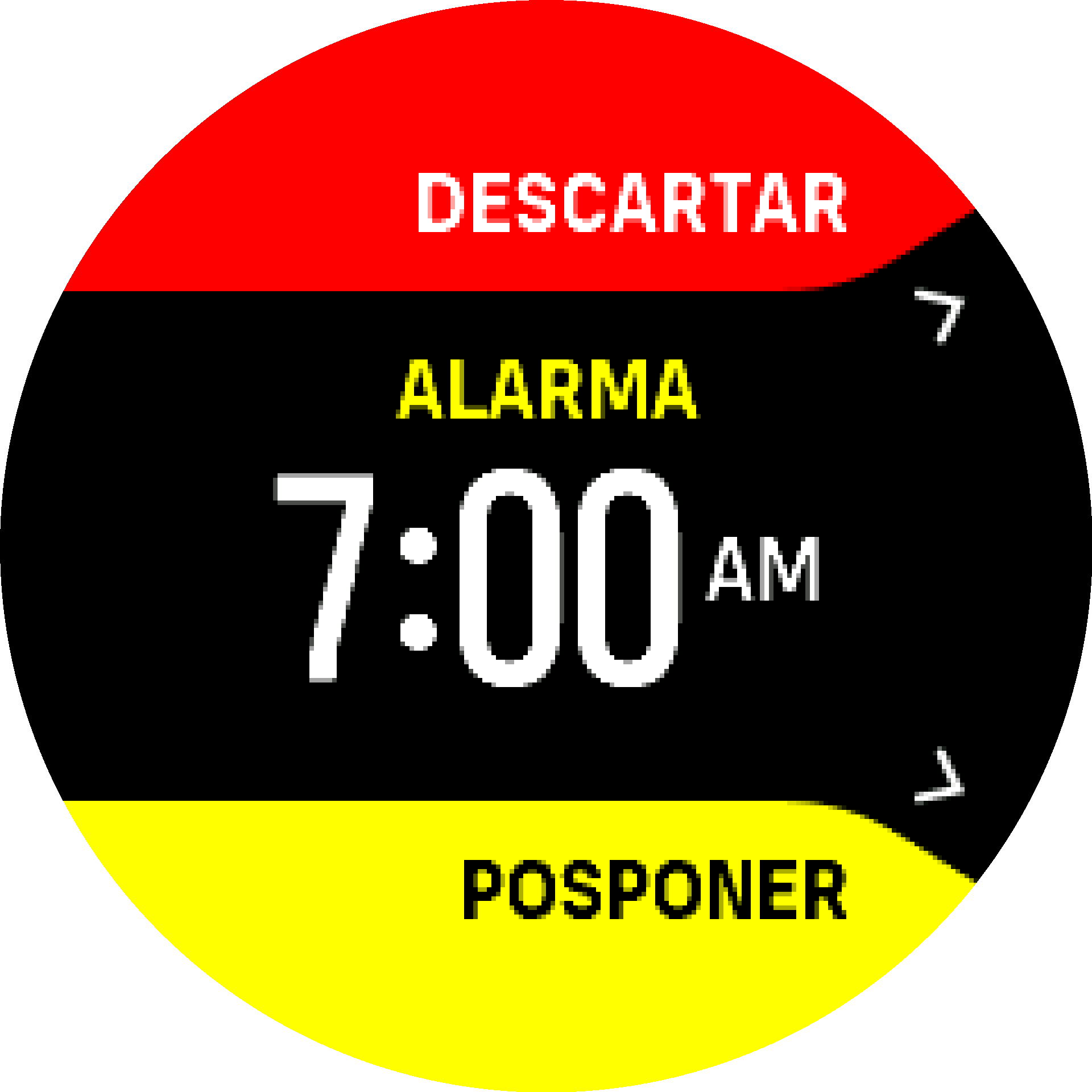 Descartar alarma con dormitar S9PP