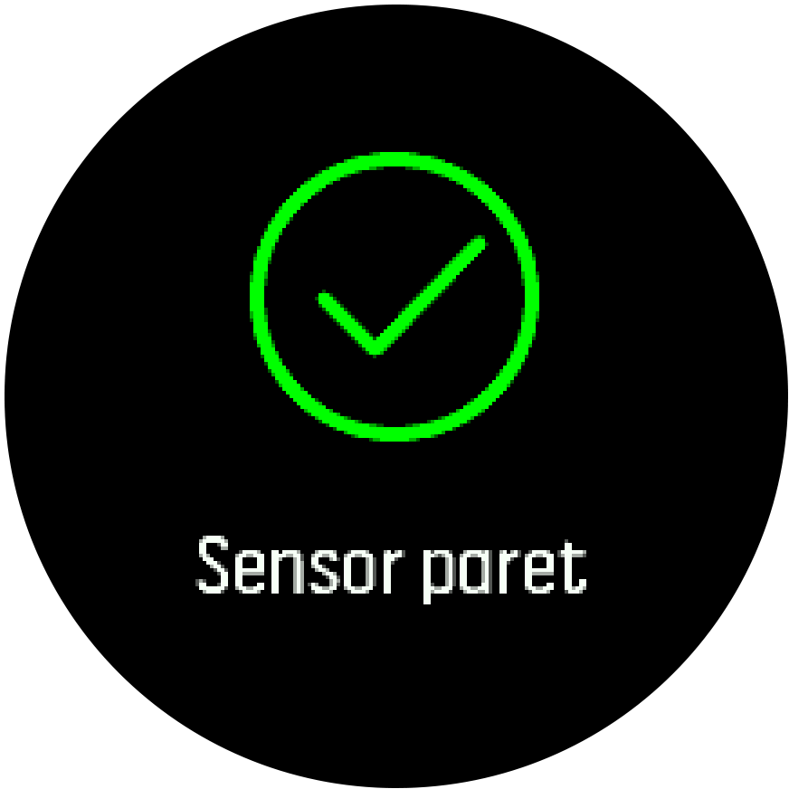 Sensor paired Trainer