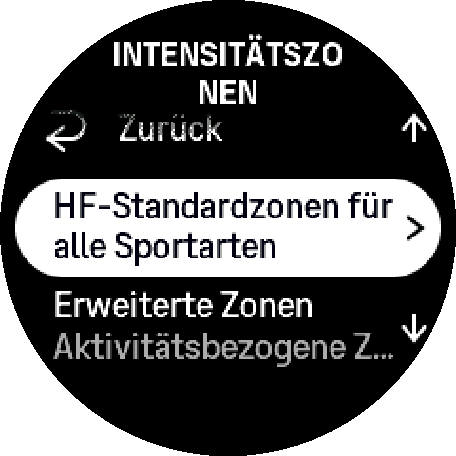 HF-Zonen Element
