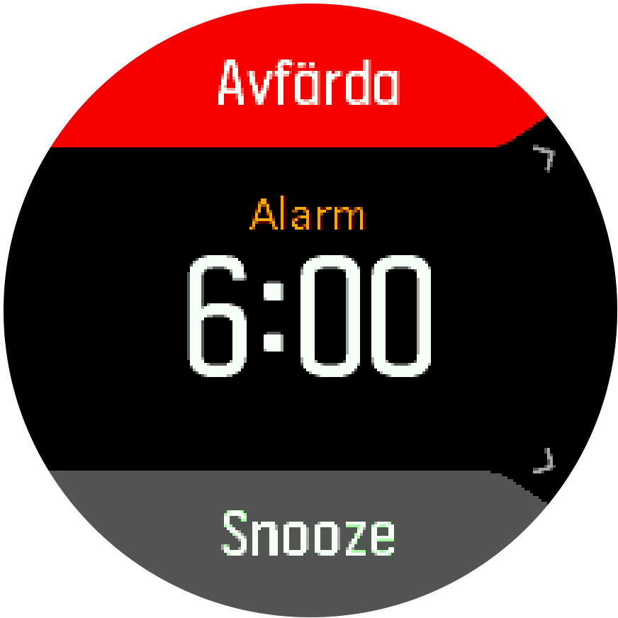 Alarm dismiss snooze Trainer