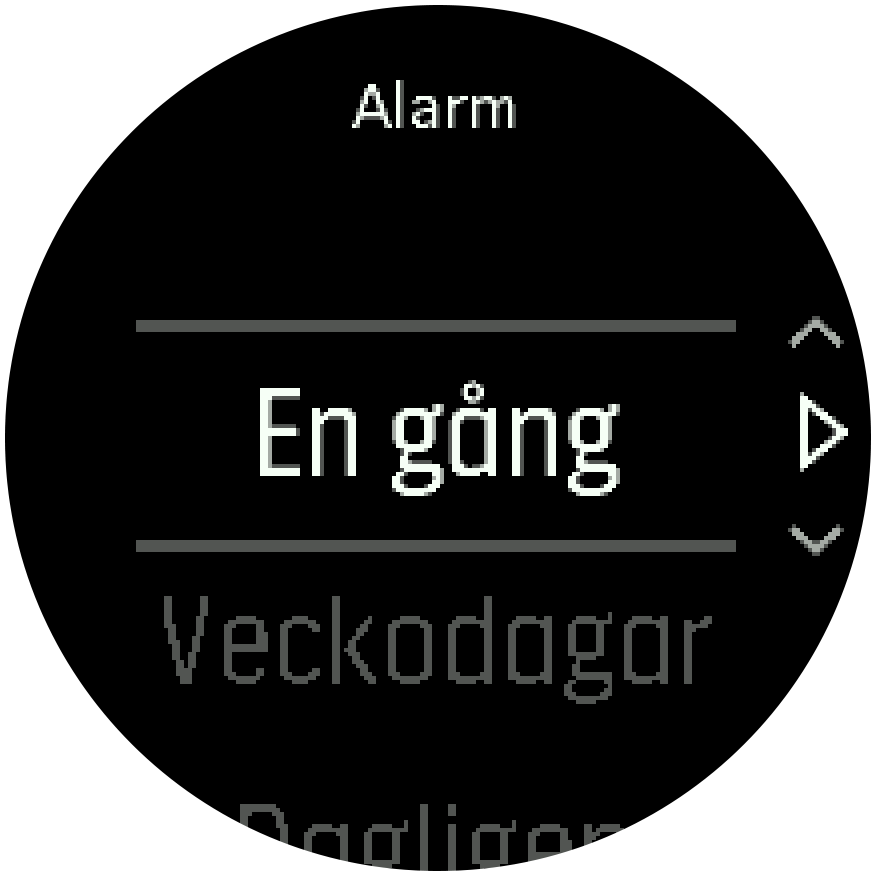 alarm settings step1 Trainer