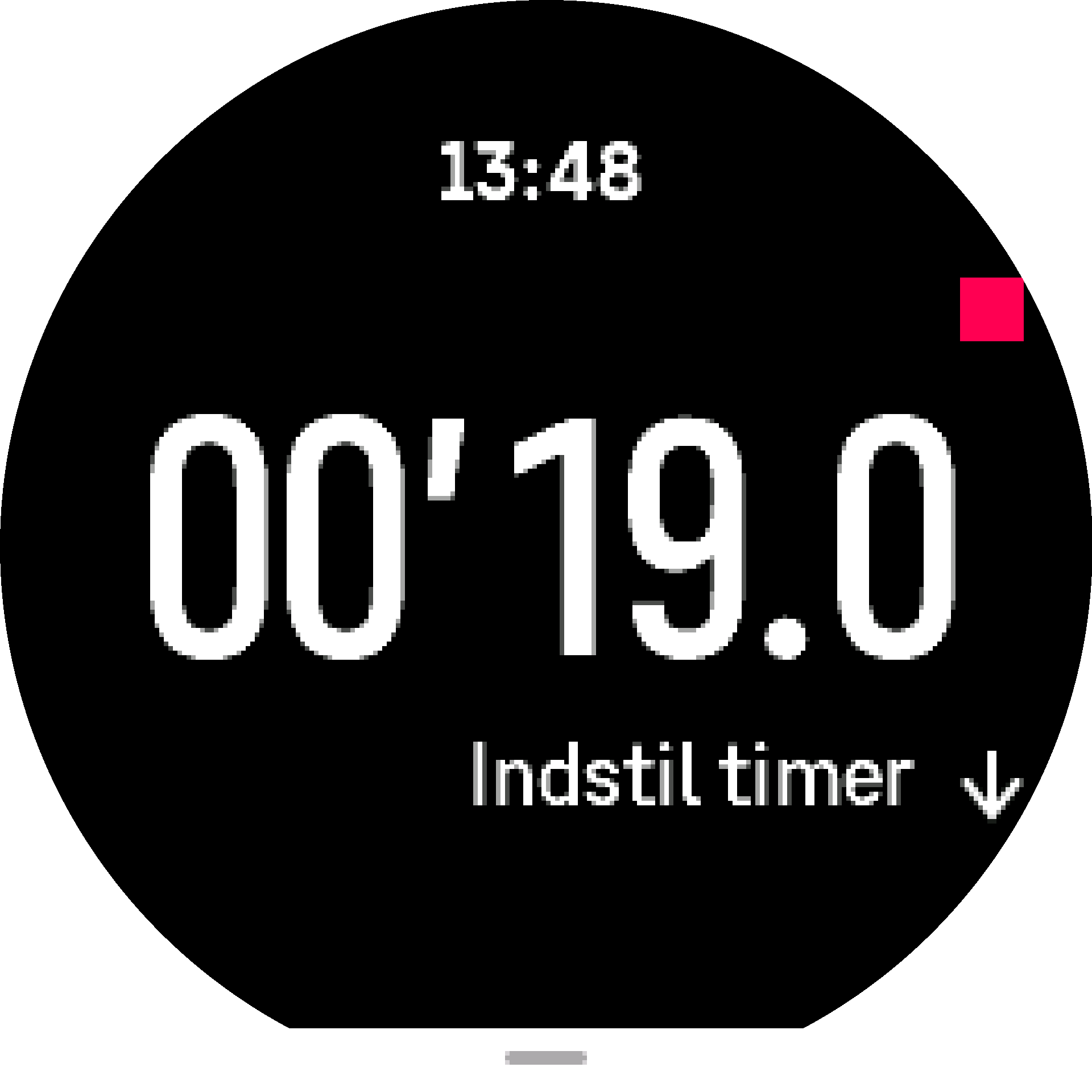 TimerWidget stopur