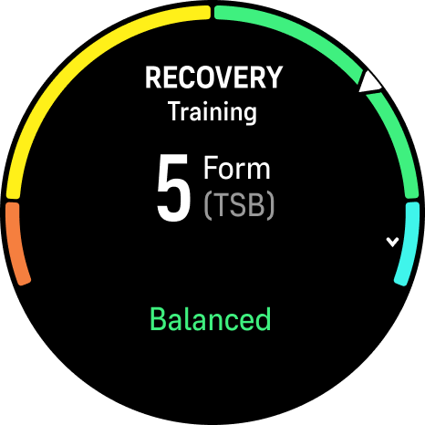 Recovery Training Widget