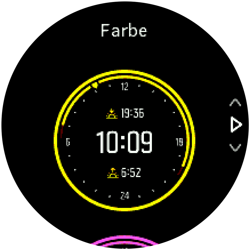 watchface color Trainer-en