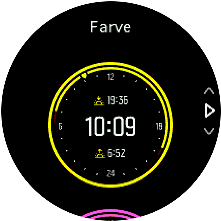 watchface color Trainer-en