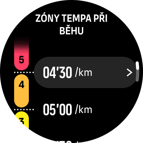 pace zone