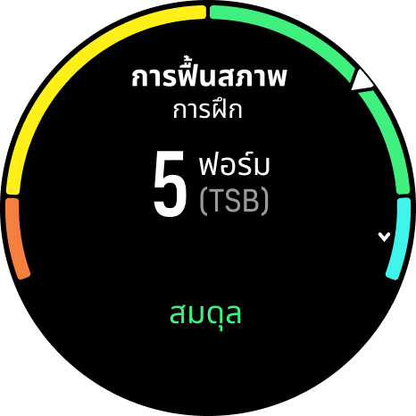 วิดเจ็ตการฝึกเพื่อการฟื้นตัว