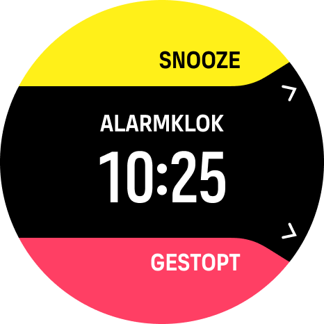 alarm options