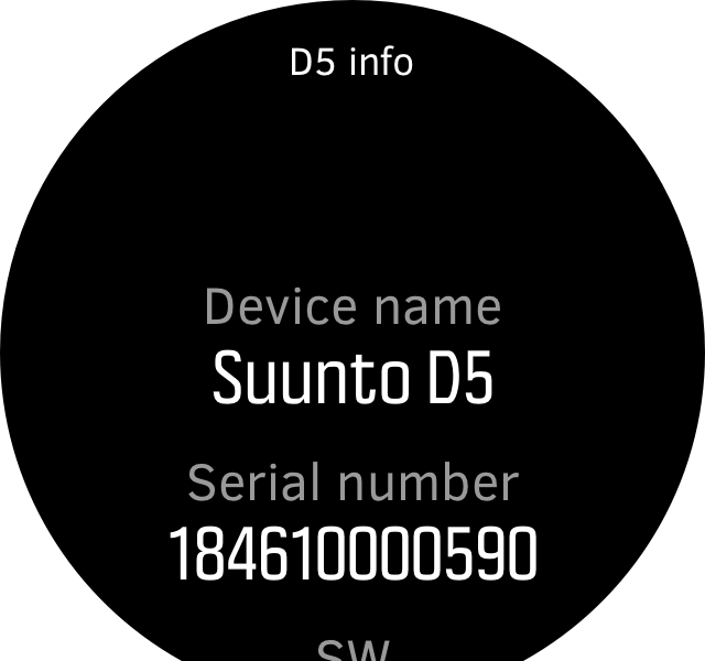 Device info D5