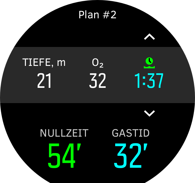 Dive planner 3 D3