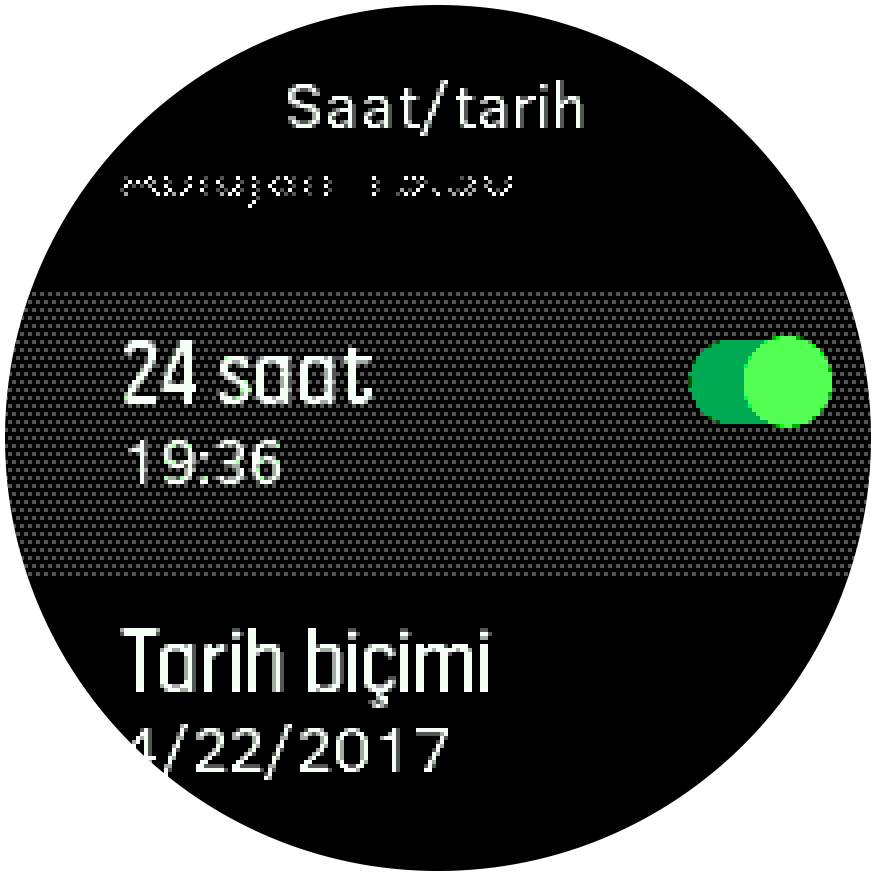 Alarm ayarı