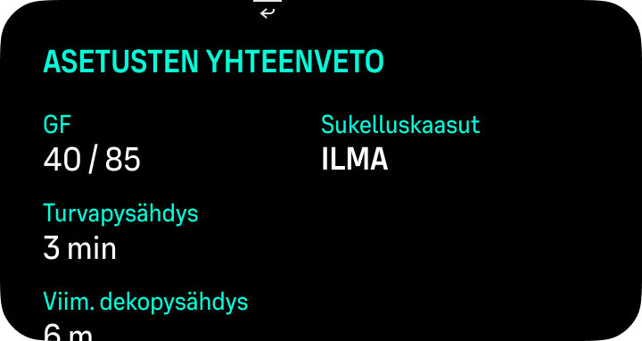 no decompression dive1