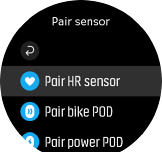 Sensor list