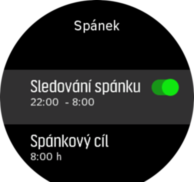 suunto sleep tracking