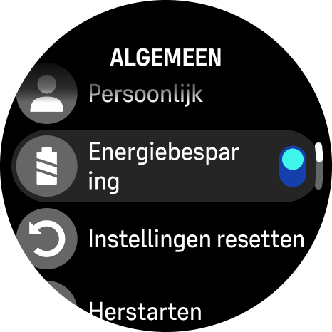 on off setting