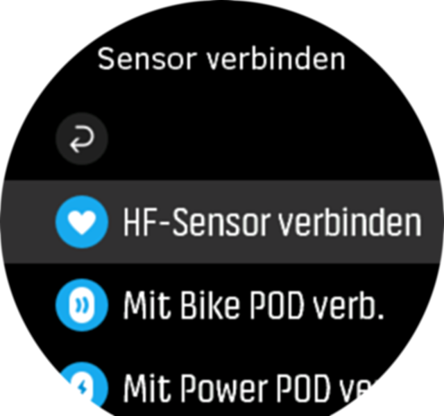 Sensor list