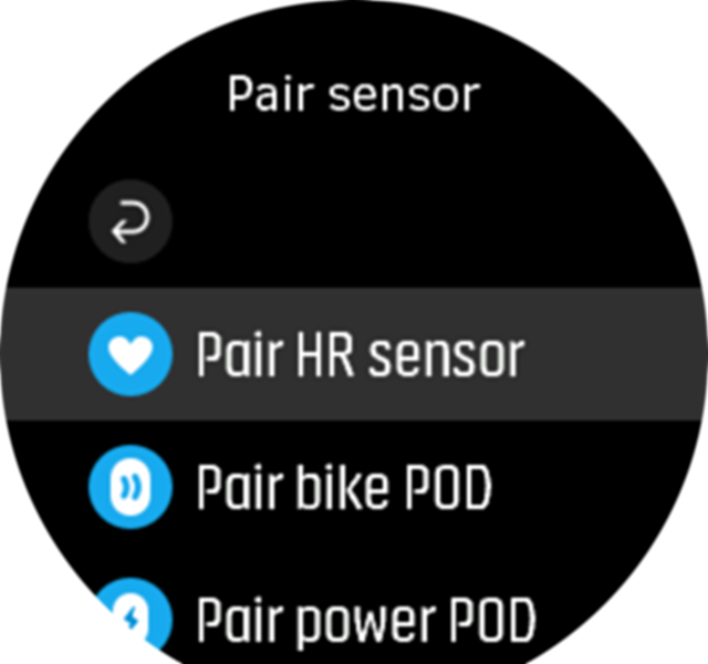 Sensor list