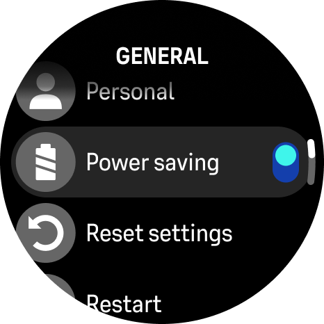 on off setting