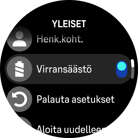 on off setting